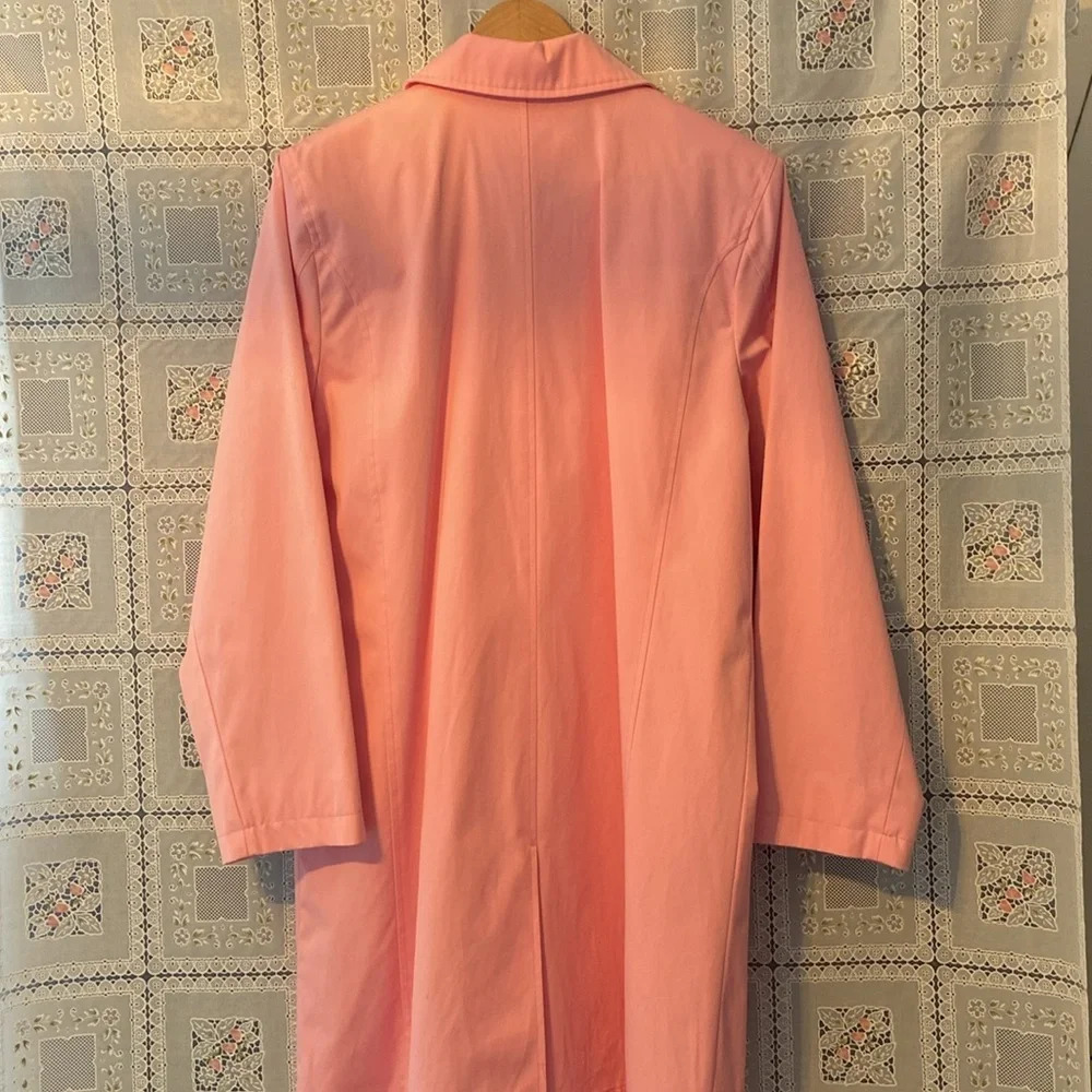 Worthington Women’s Pink Raincoat, LARGE - Picture 5 of 5